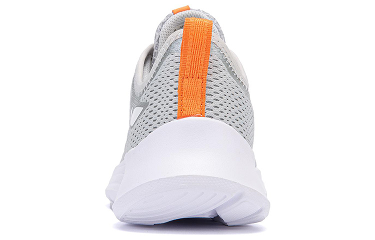 Li Ning Casual Slip Resistant, Abrasion Resistant, Breathable Low top Running Shoes Men’s Coin Gray