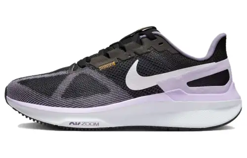 Nike Women's Air Zoom Structure 25 Extra Wide 'Black Lilac Bloom'