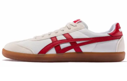 Onitsuka Tiger Tokuten German Army Trainers Low top Skateboard Shoes Men's Beige White Red