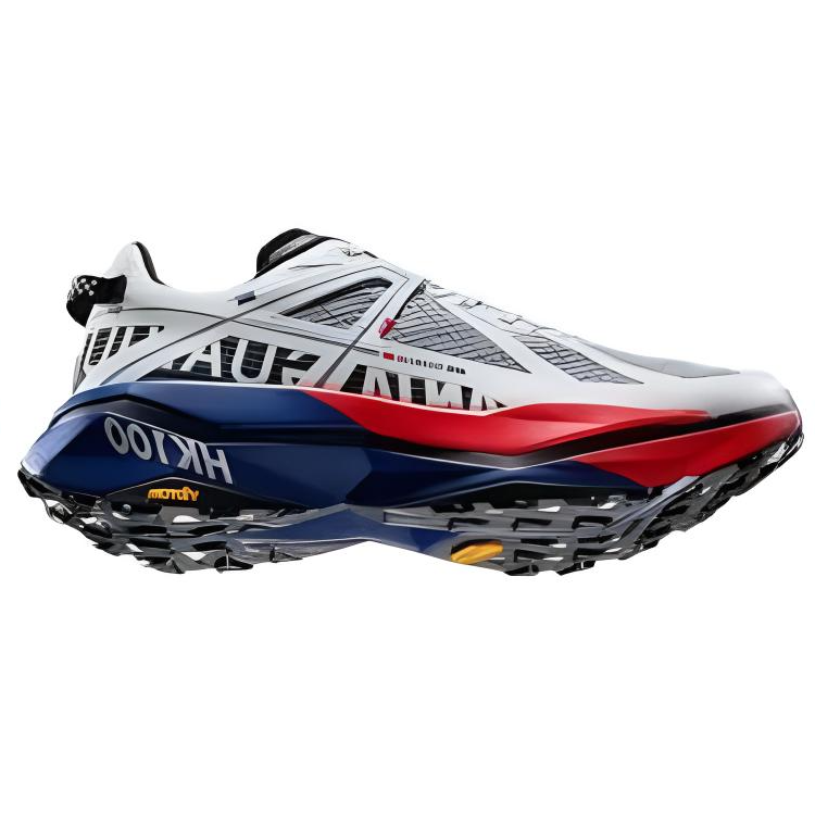 Anta Cushioning, Wear Resistant Low top Running Shoes Women’s White Blue Red