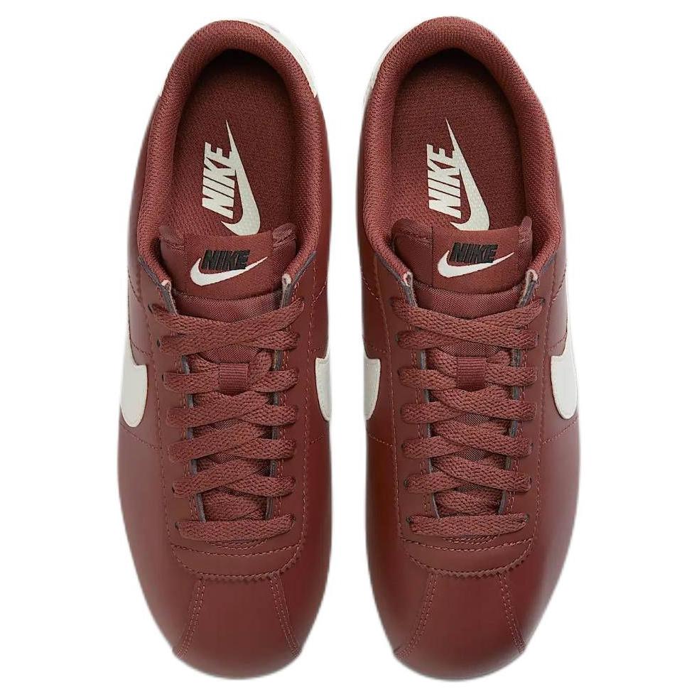 Nike Cortez Slip Resistant Abrasion Resistant Low top Casual City Commuting Running Shoes Women’s Red Brown