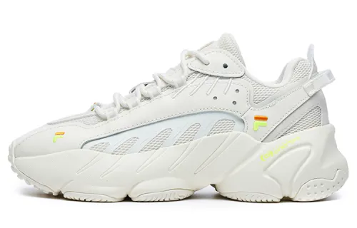 FILA FUSION Ade Vintage Low top Running Shoes Women's Micro White