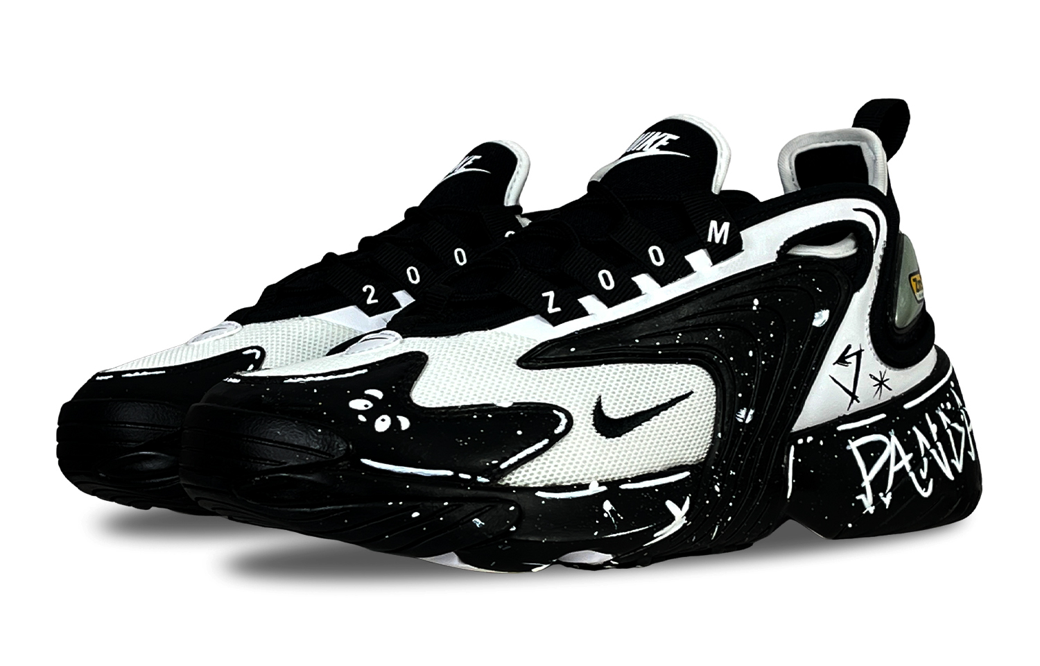 Nike Zoom 2K Mid top Running Shoes Unisex Black