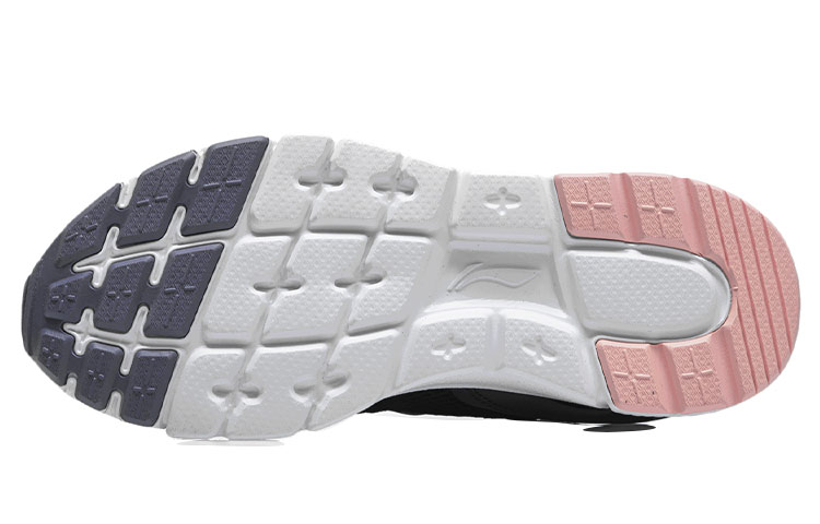 Li Ning Breathable Low top Running Shoes Women’s Black White