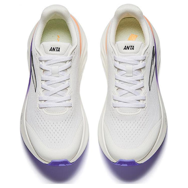 Anta Travel Step 1.5 Cushioning Abrasion Resistant Rebound Low top Running Shoes Women’s Papyrus White