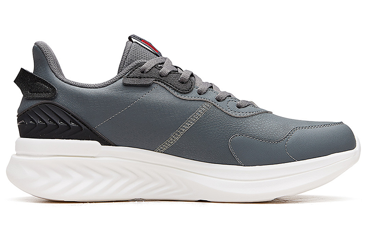 361° Casual Cushioning Slip Resistant Abrasion Resistant Breathable Low top Running Shoes Men’s Cosmic Gray
