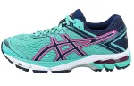 ASICS GT 1000 4 Running Shoes Women's Low Top Green/Blue