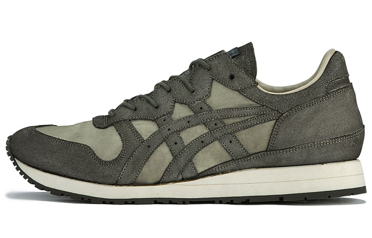 Onitsuka Tiger Ally Comfortable Abrasion Resistant Breathable Low top Running Shoes Unisex Mantle Green
