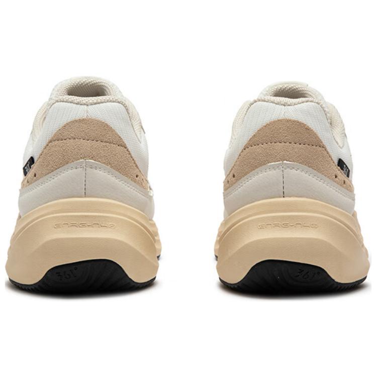 361° Classic Vintage Slip Resistant Abrasion Resistant Low top Casual Running Shoes Women’s White Beige Black