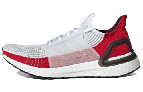 Adidas Ultra Boost 19 White Scarlet
