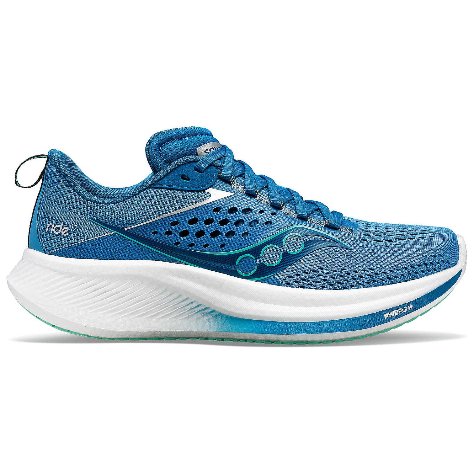 Saucony Slip Resistant Abrasion Resistant Low top Casual Running Shoes Women’s Blue