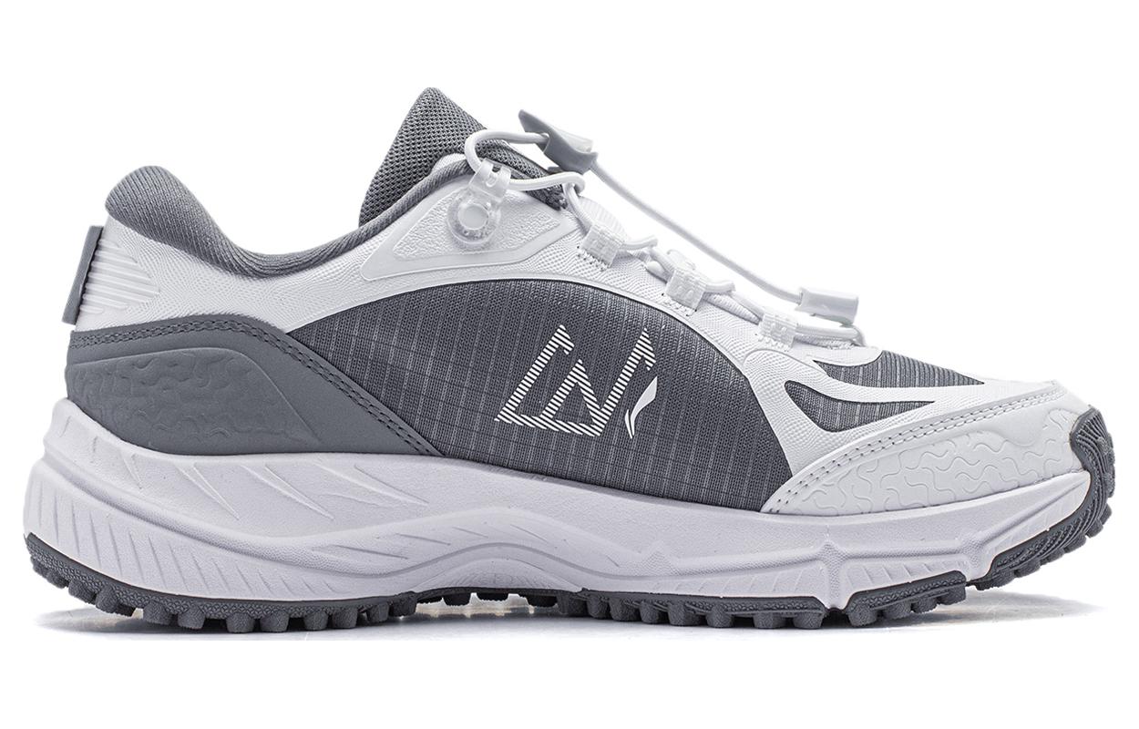 Li Ning Yi Jie Lite V2 Slip Resistant Slip Resistant Low top Running Shoes Women’s White Gray