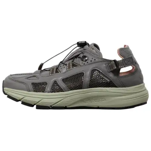 SALOMON Techsonic Slip Resistant And Breathable Slip Resistant And Breathable Low top Casual Running Shoes Unisex Gray