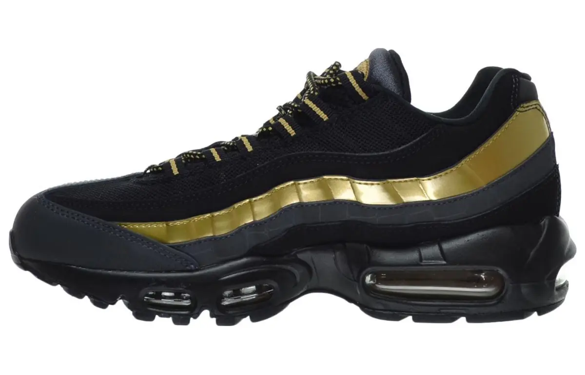 Nike Air Max 95 Black Metallic Gold
