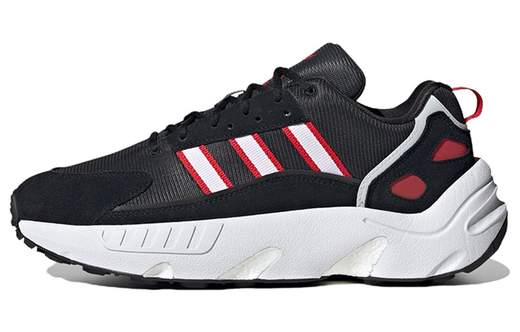 Мужские кроссовки adidas adidas originals ZX 22 Boost (черно-бело-красные)