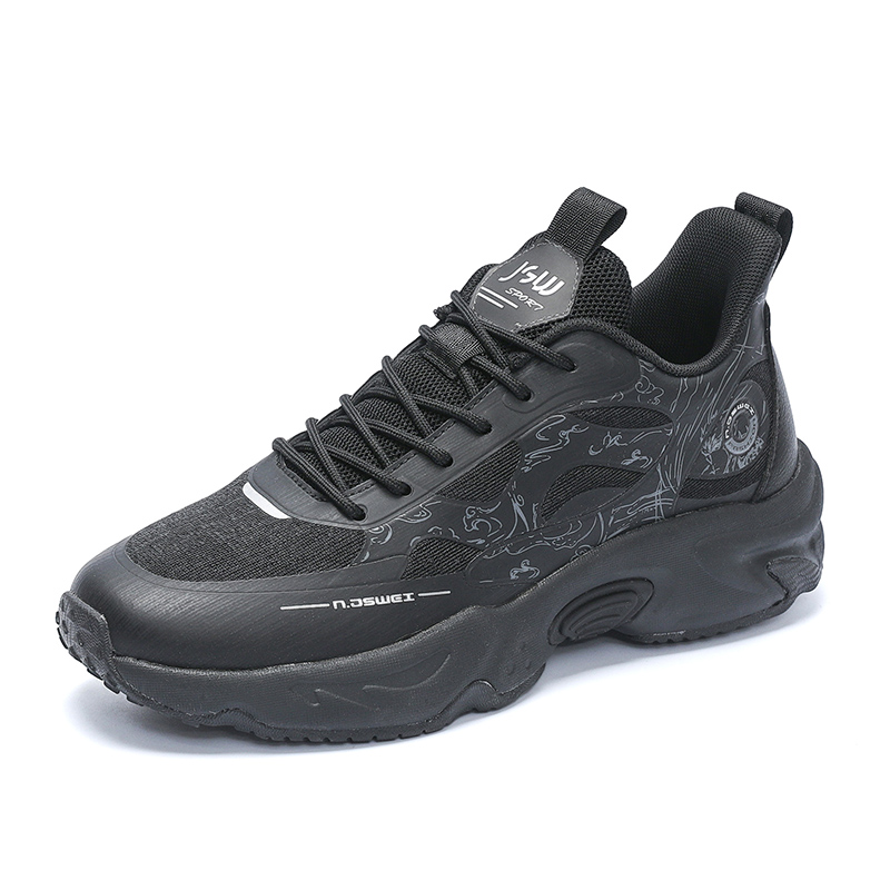 JSWEI Slip Resistant Abrasion Resistant Low top Sprint Running Shoes Men’s