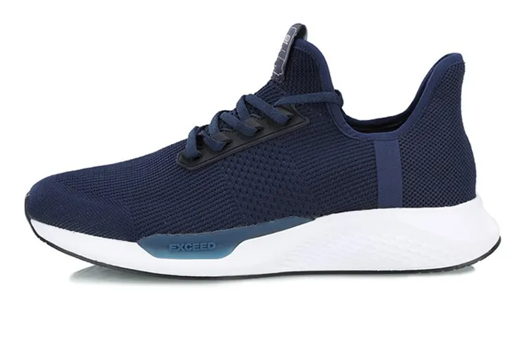 Li Ning Exceed Casual Shoes Unisex Low Top White/Blue