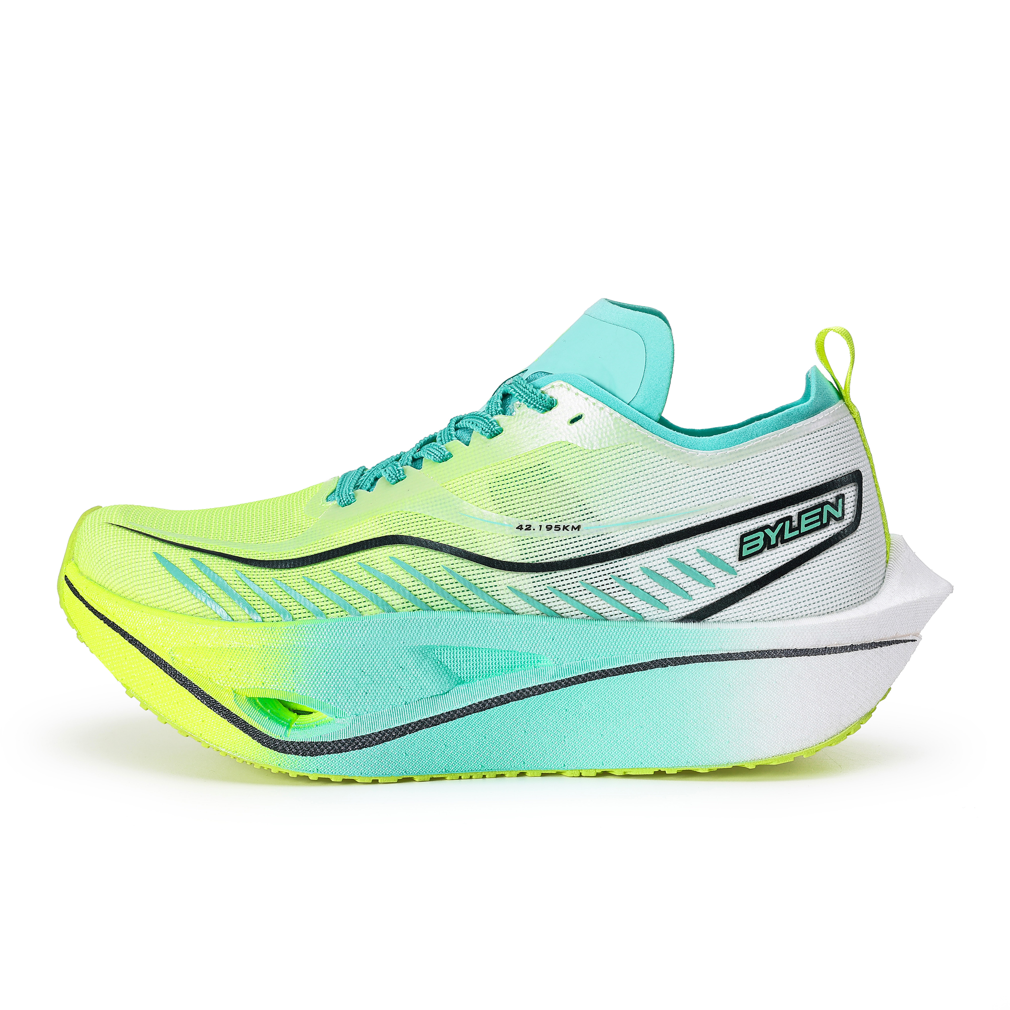 BYLEN Slip Resistant Abrasion Resistant Low top Genuine Carbon Plate Running Shoes Unisex