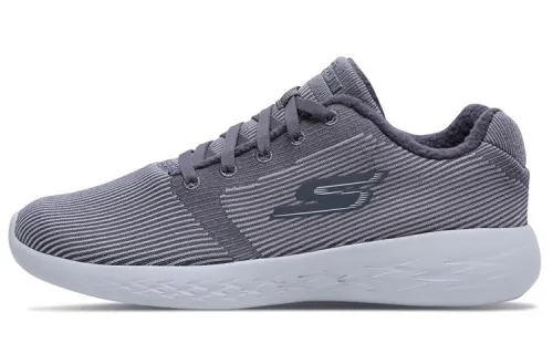 Skechers Running Shoes Women's Low Top Charcoal Gray