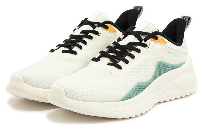 361° Comfortable Slip Resistant, Abrasion Resistant, Breathable Low top Running Shoes Men’s White Black Cyan