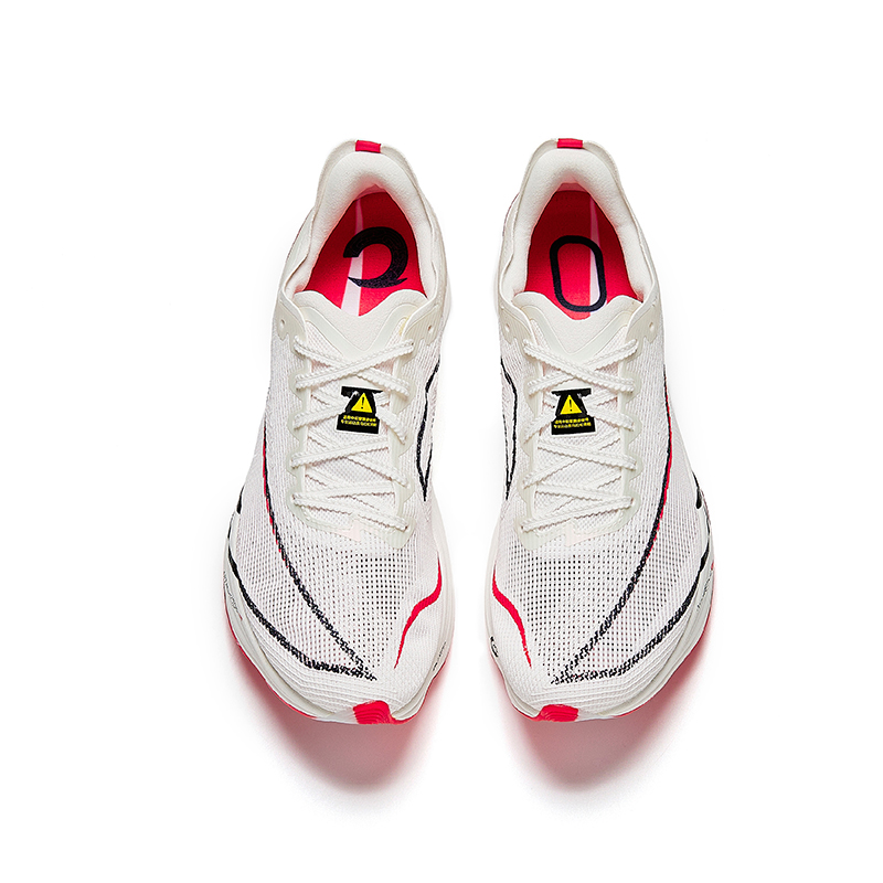 Anta C10 Pro Slip Resistant Abrasion Resistant Cushioning Low top Casual Running Shoes Women’s White Red Black