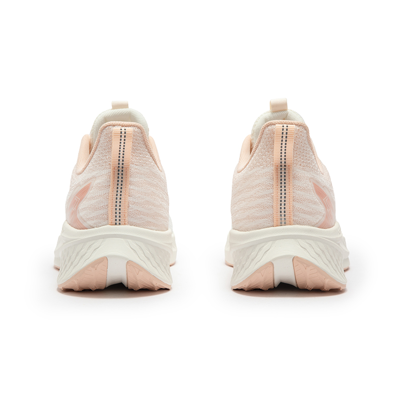 361° Slip Resistant, Abrasion Resistant, Breathable, Lightweight Low top Running Shoes Women’s White Pink
