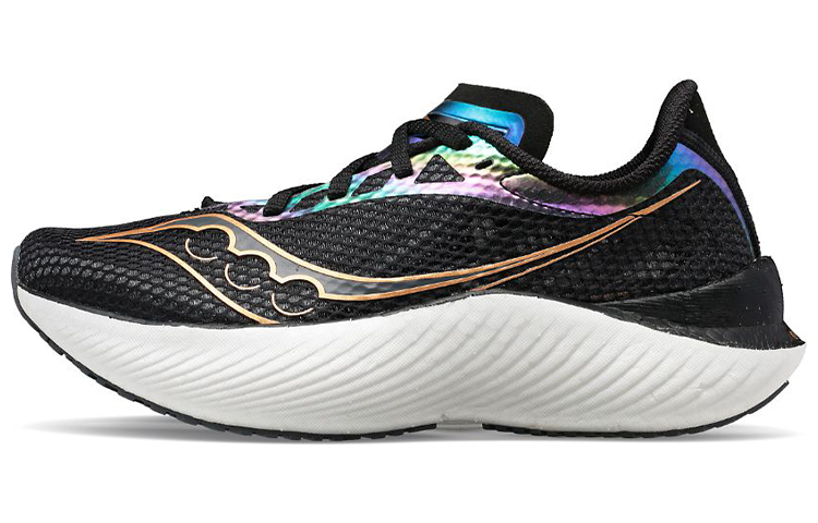 Мужские кроссовки Saucony Saucony Endorphin Pro 3 (черно-золоточно-сине-белые)