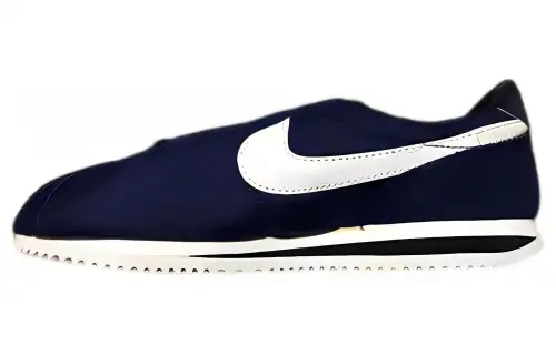 Nike Cortez Comfortable Cushioning Low top Casual Running Shoes Men's Blue