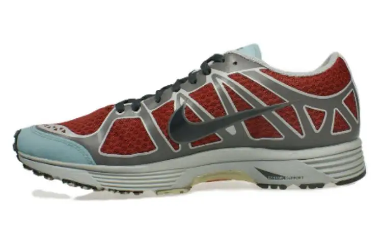 Nike Abrasion Resistant Breathable Abrasion Resistant Breathable Low top Running Shoes Men's Red Green