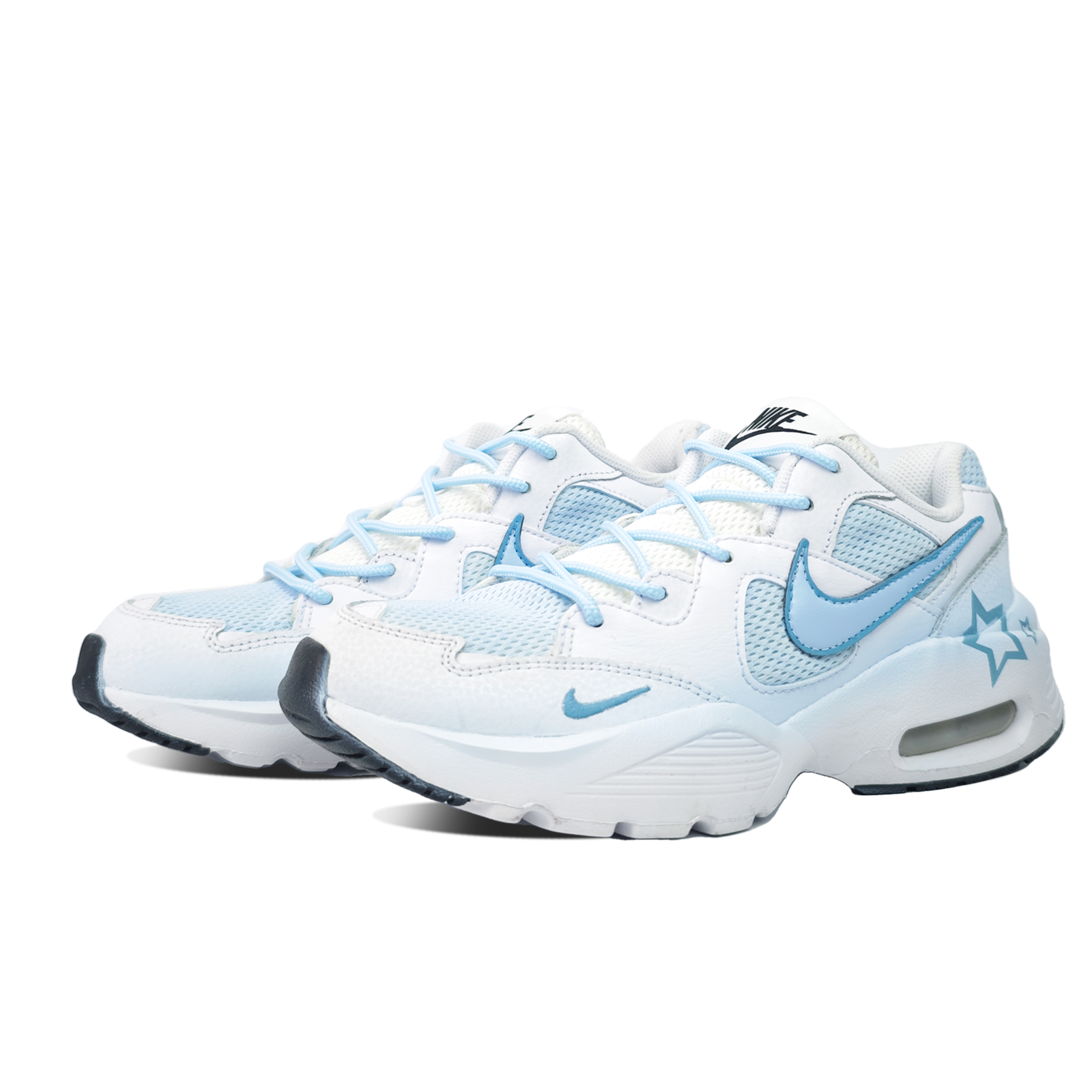 Nike Air Max Fusion Abrasion Resistant Low top Running Shoes Women’s Light Blue