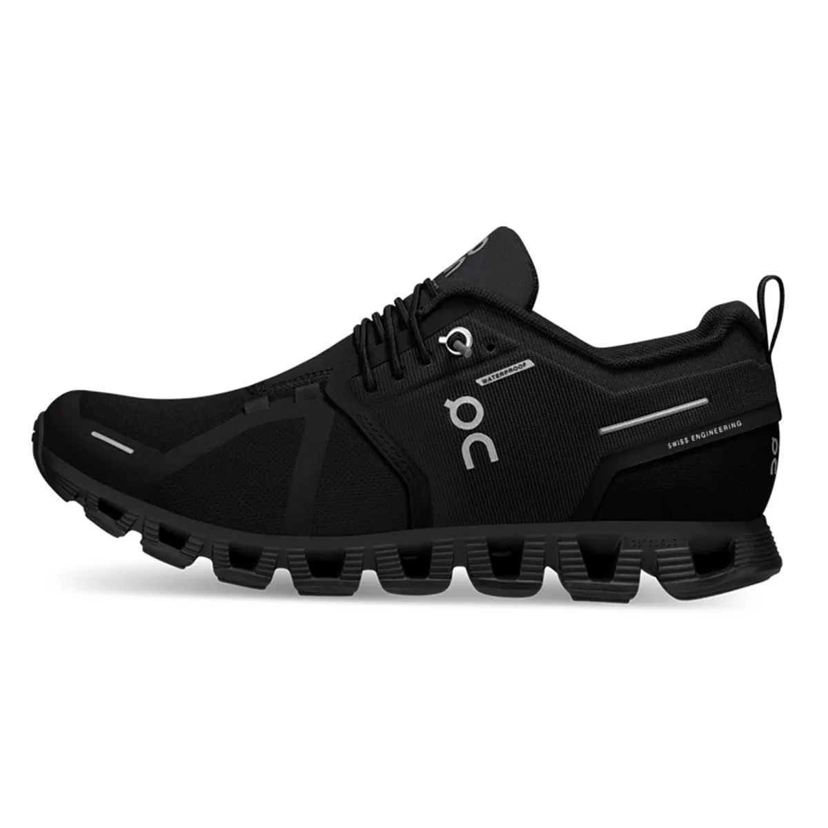 On Running Cloud 5 Waterproof All Black Women's
