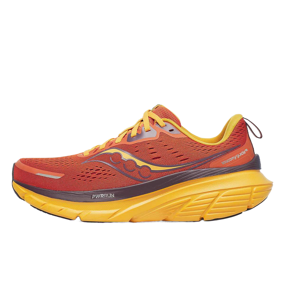 Saucony Guide 18 Low top Running Shoes Men’s Orange Yellow