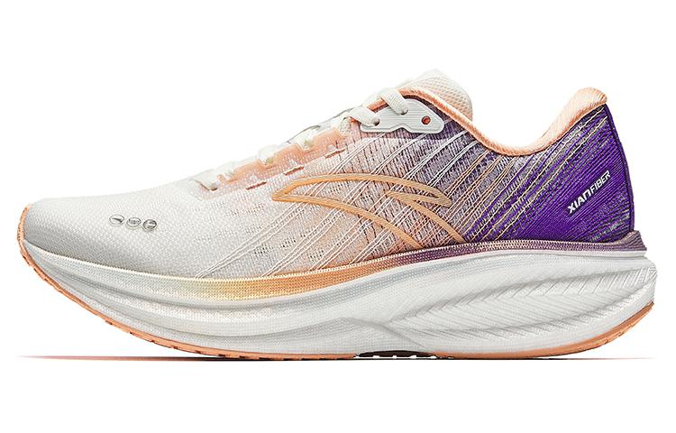 Anta Champion 3 Nitrogen Technology Low top Casual Running Shoes Women's White Purple