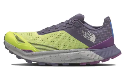 THE NORTH FACE Vectiv Traval INFINITE Cushioning Slip Resistant Low top Running Shoes Women's Green Purple