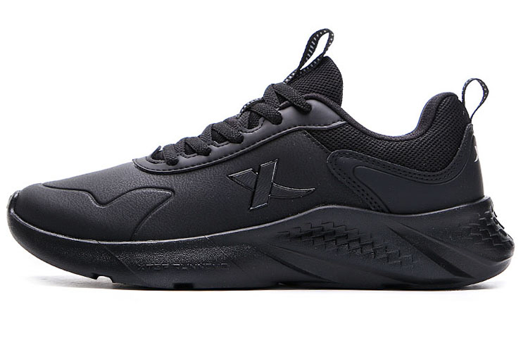 XTEP Slip Resistant, Abrasion Resistant, Lightweight Low top Running Shoes Women’s Black