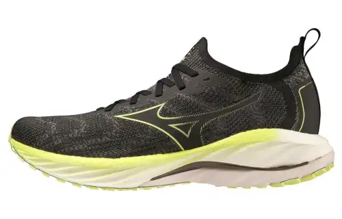 Mizuno Wave Neo Wind 'Undyed Black Luminous'