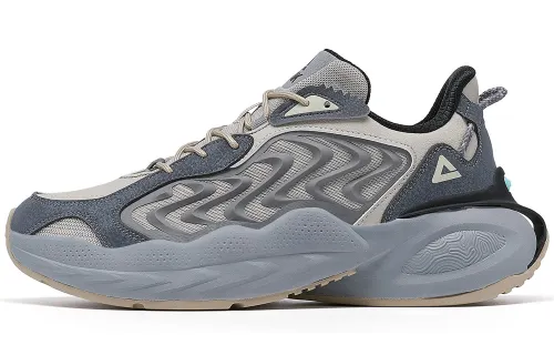 PEAK Taichi Collection Casual Shoes Men's Low Top Beige Gray