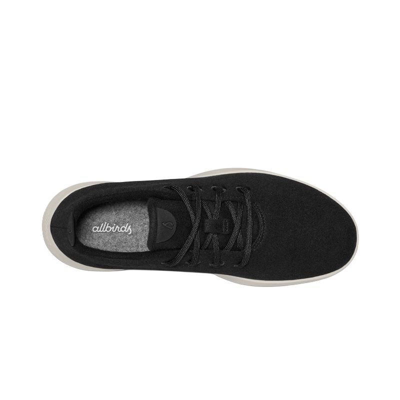 Allbirds Wool Runner Low top Running Shoes Men’s Infinite Black
