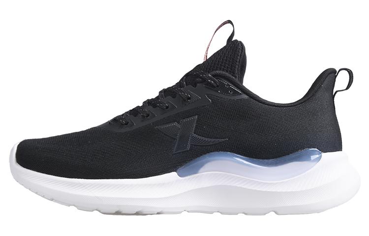 Xtep Xingyun DC comfortable and versatile fabric non-slip wear-resistant breathable low-top running shoes women's black