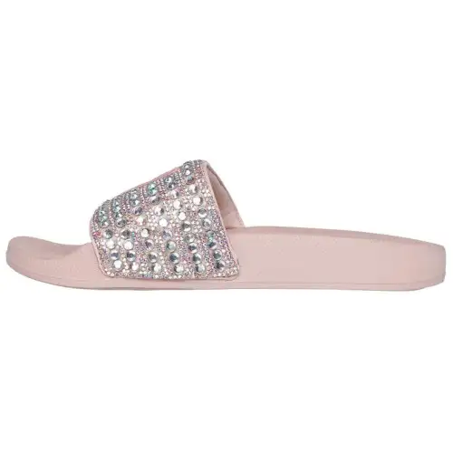 Beverly Hills x Skechers CALI Slide Slippers Women's Pink