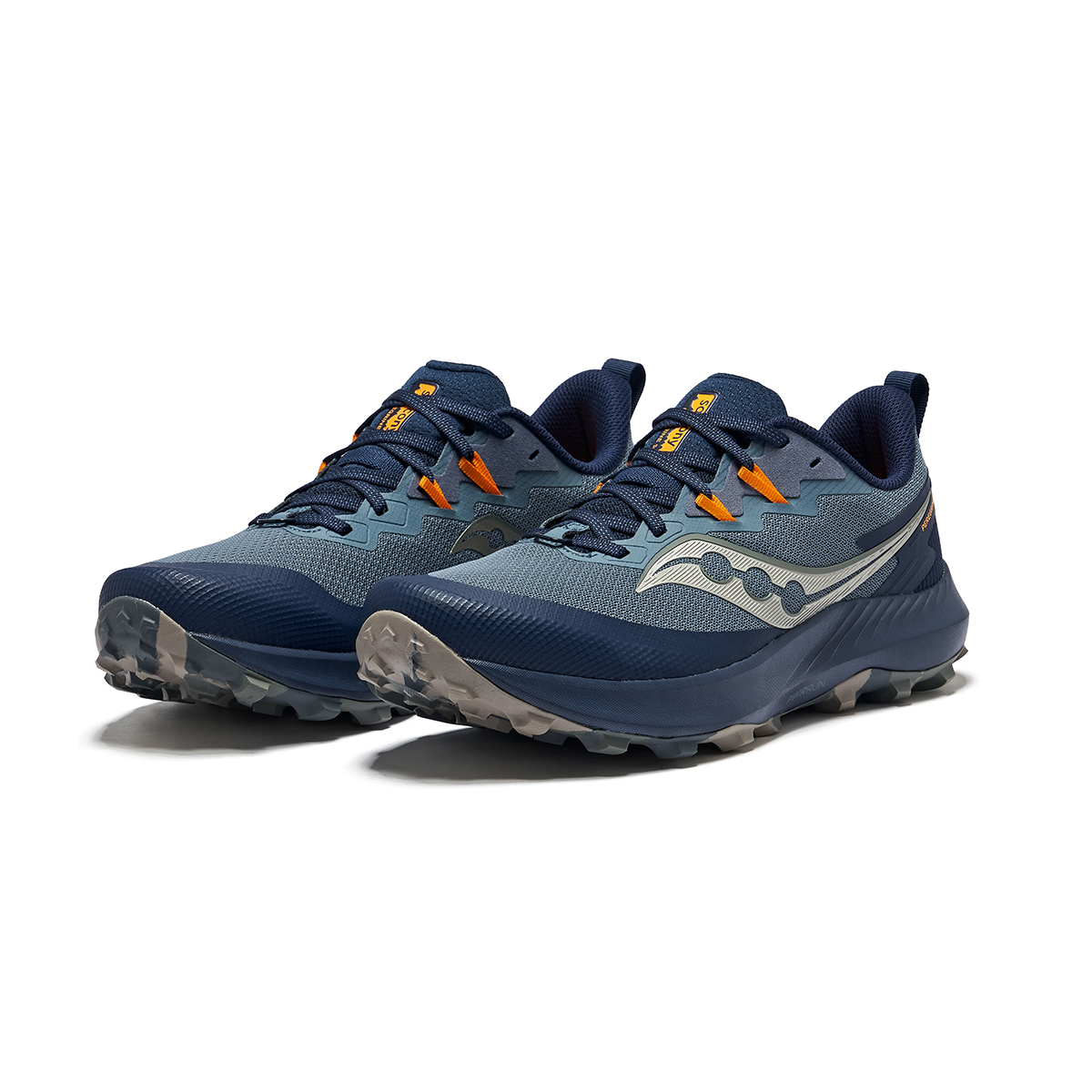 Saucony PEREGRINE 14 Low top Running Shoes Men’s Dark Gray Blue