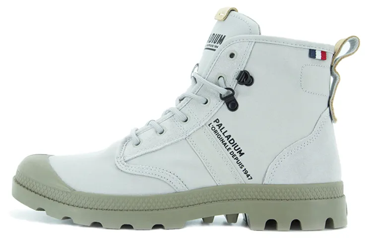 Palladium Pampa Outdoor Boots Unisex High Top Sand Stone