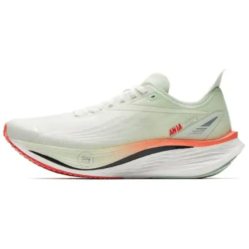Anta Cushioning Rebound Low top Training Racing Running Shoes Women's White Green