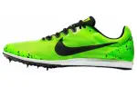 Nike Zoom Rival D 10 Comfortable Cushioning, Wear Resistant Low top Running Shoes Unisex Black Green