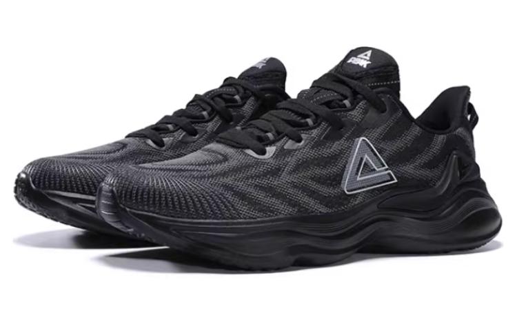 PEAK Running Shoes Men’s Low Top Black