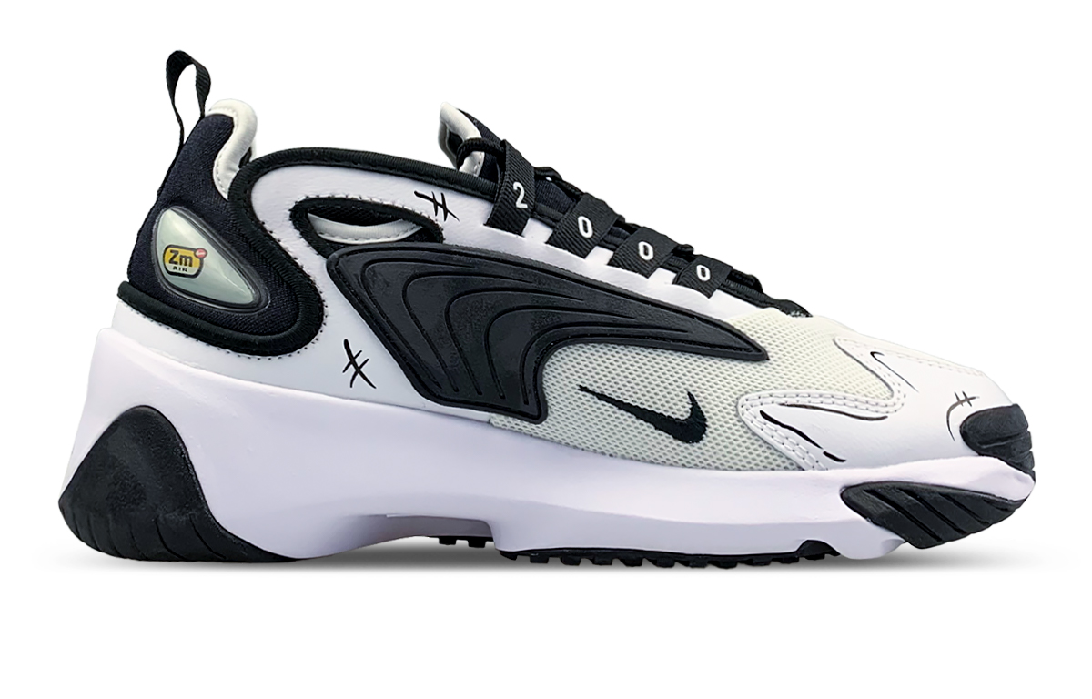 Nike Zoom 2K Non slip Lightweight Low top Running Shoes Women’s Black