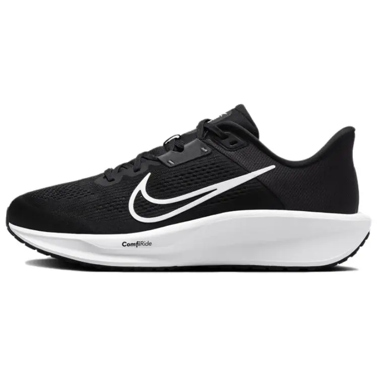 Nike Quest 6 Breathable Low top Casual Training City Commuting Running Shoes Men's Black White Gray