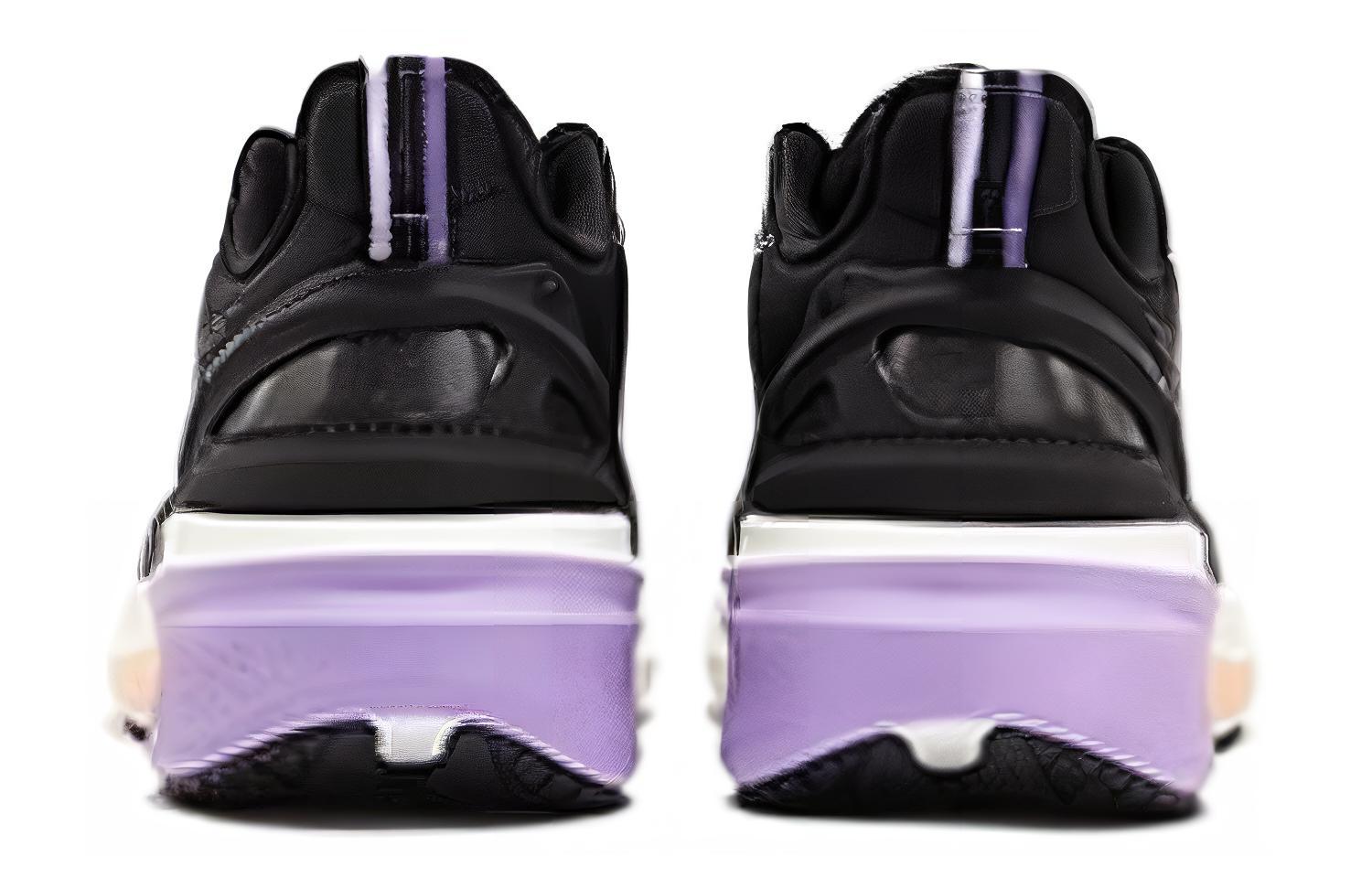 361° Rain Screen Cushioning Breathable Lightweight Rebound Low top Running Shoes Women’s Black Purple