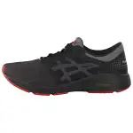 ASICS Comfortable Mesh, Textile Abrasion Resistant Low top Running Shoes Men's Black Red