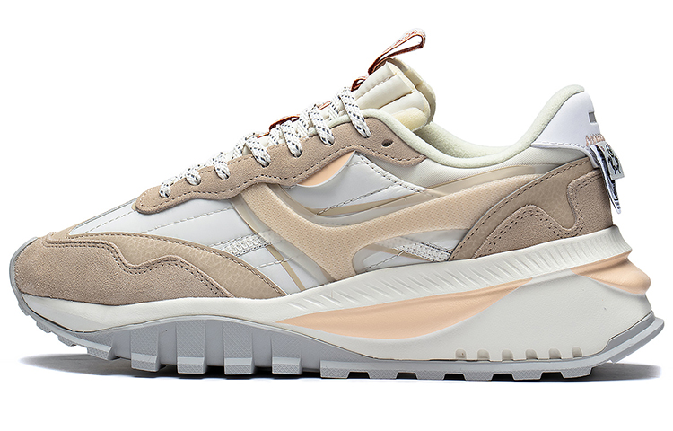 Li Ning Fangyuan EVO Low top Running Shoes Women's Umber Beige White